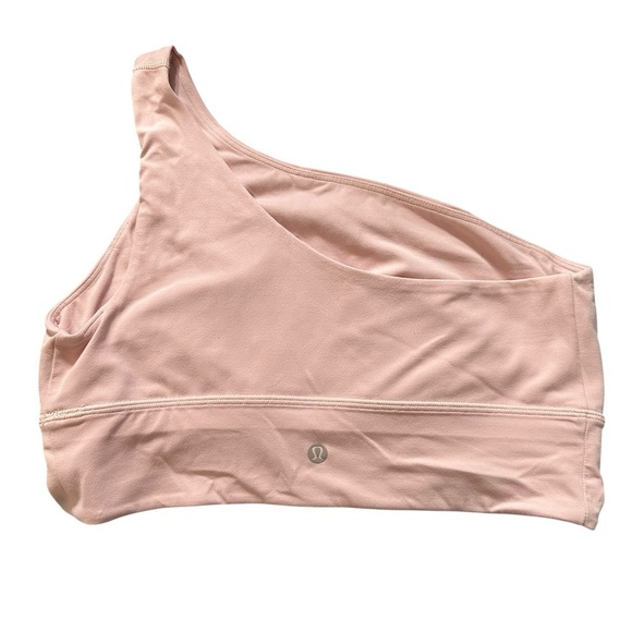 lululemon athletica Pink Align Asymmetrical Bra Light Support A/B Cup - Picture 5 of 7